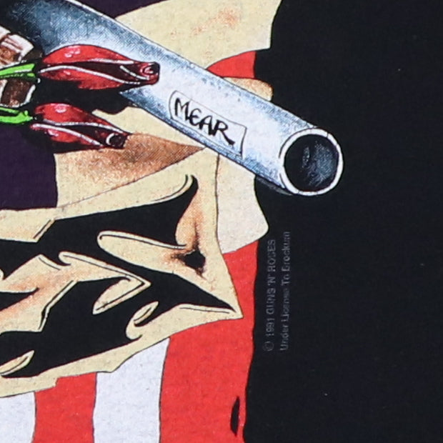 1991 Guns N Roses Use Your Illusion Tour Shirt