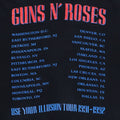 1991 Guns N Roses Use Your Illusion Tour Shirt