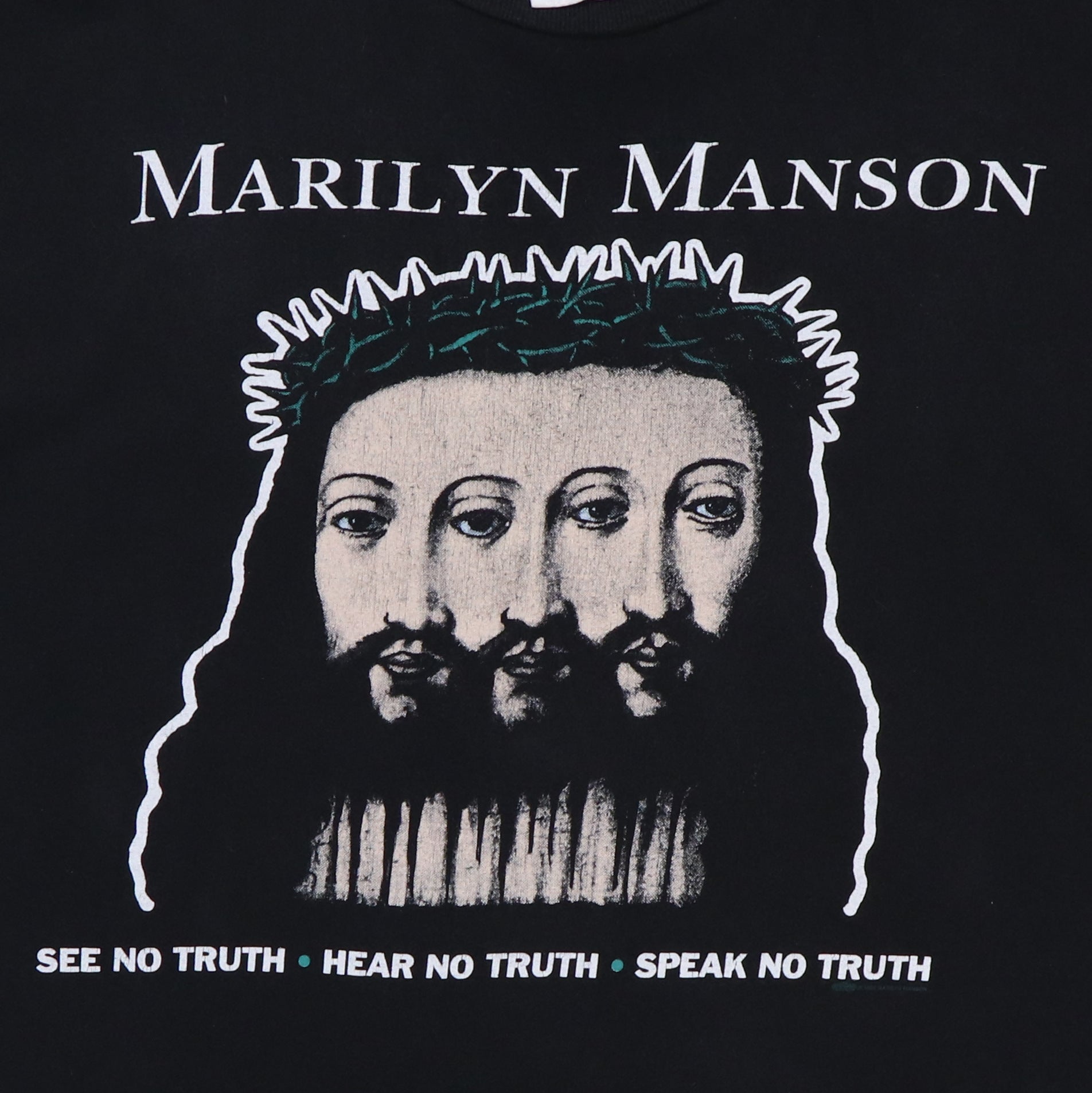 1996 Marliyn Manson Believe Shirt | Authentic Vintage Tee – WyCo