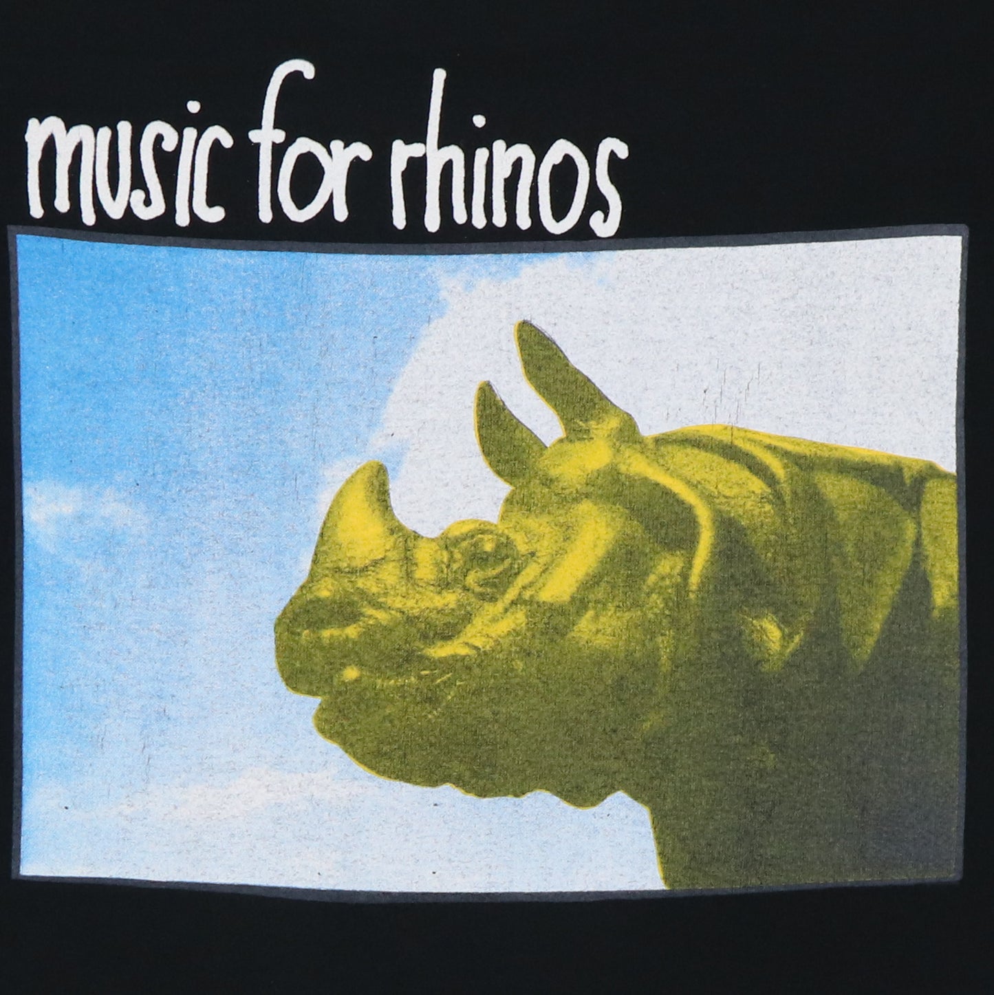 1992 Pearl Jam Music For Rhinos Shirt