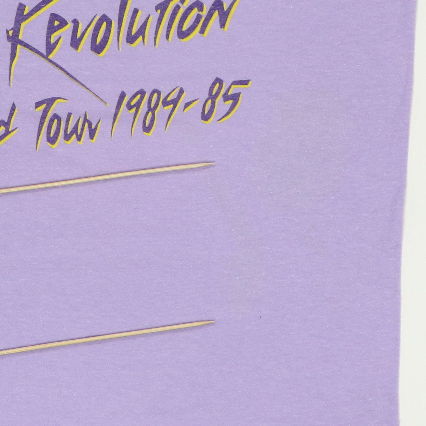 1984 Prince And The Revolution World Tour Shirt