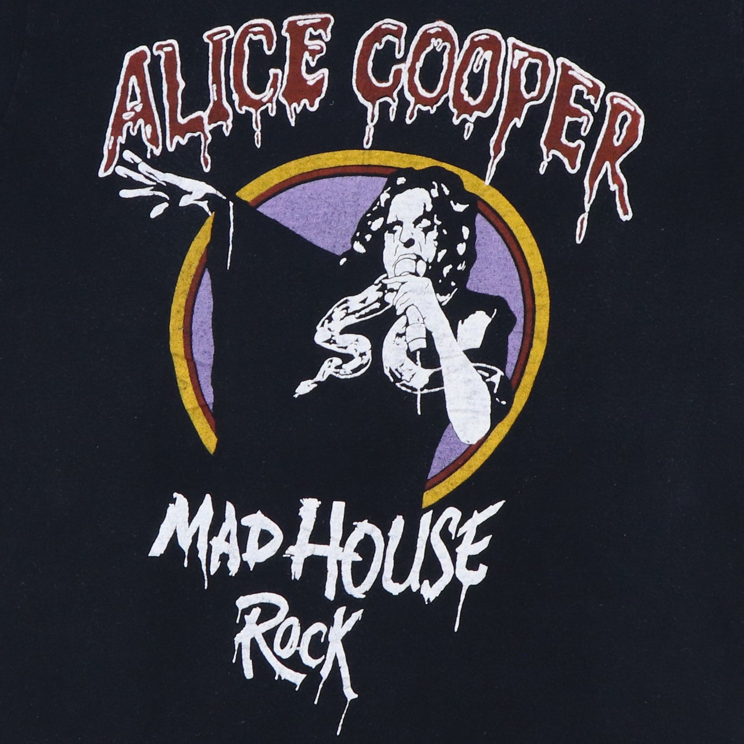 1979 Alice Cooper Madhouse Rock Tour Shirt