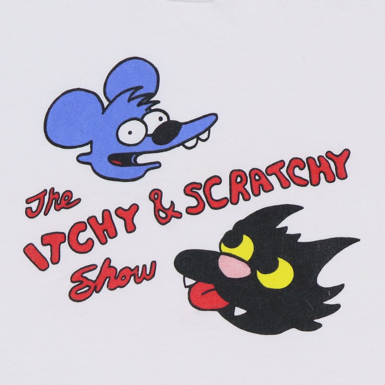 Original vintage 1990s Itchy & Scratchy Show Shirt | WyCo Original vintage 1990s Itchy & Scratchy Show Shirt | WyCo