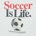 1992 Soccer Is Life Shirt Detail 2