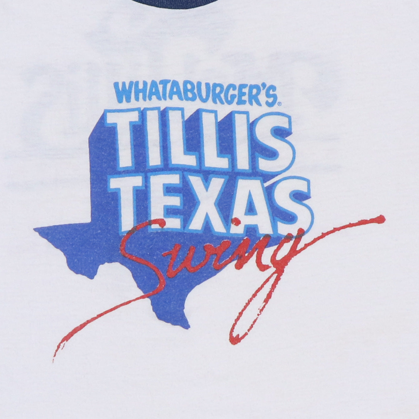 1981 Mel Tillis Texas Swing Whataburger Shirt