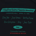 1995 Now Or Never Rainforest Benefit Concert Shirt
