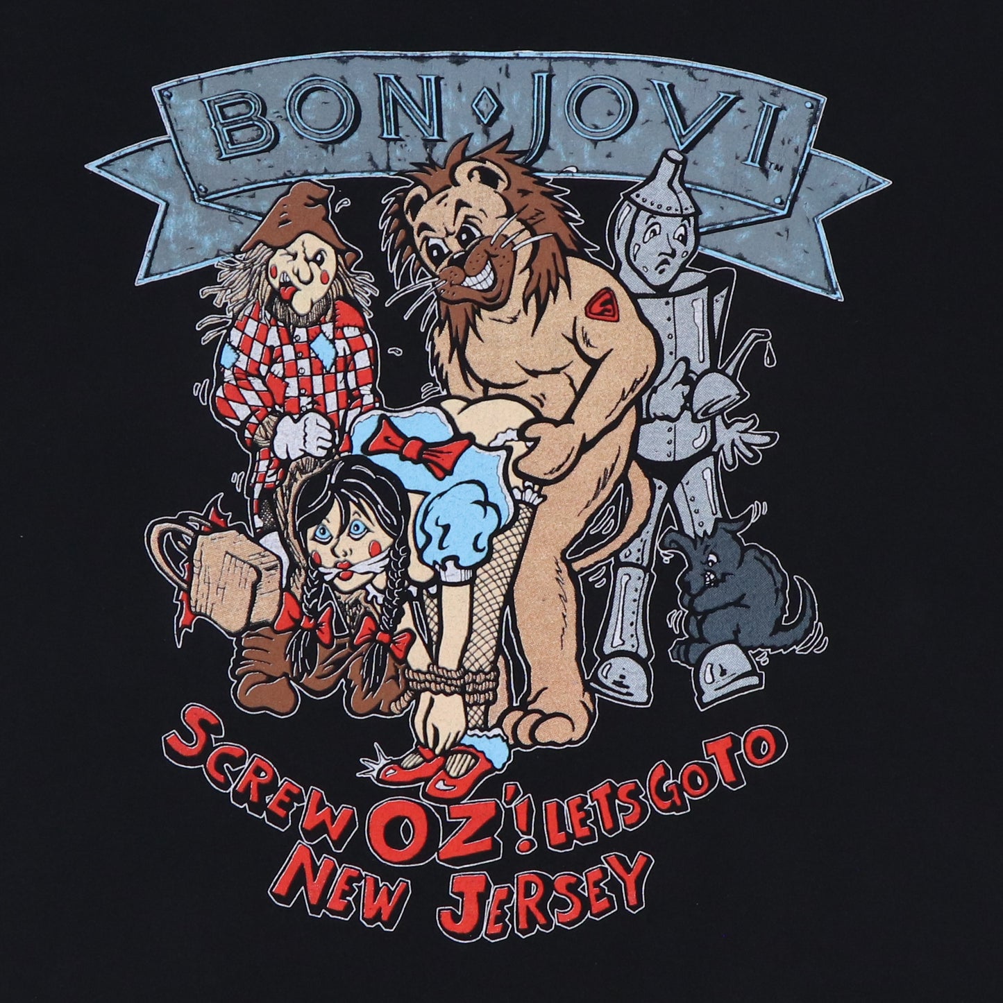 1989 Bon Jovi Screw Oz Shirt