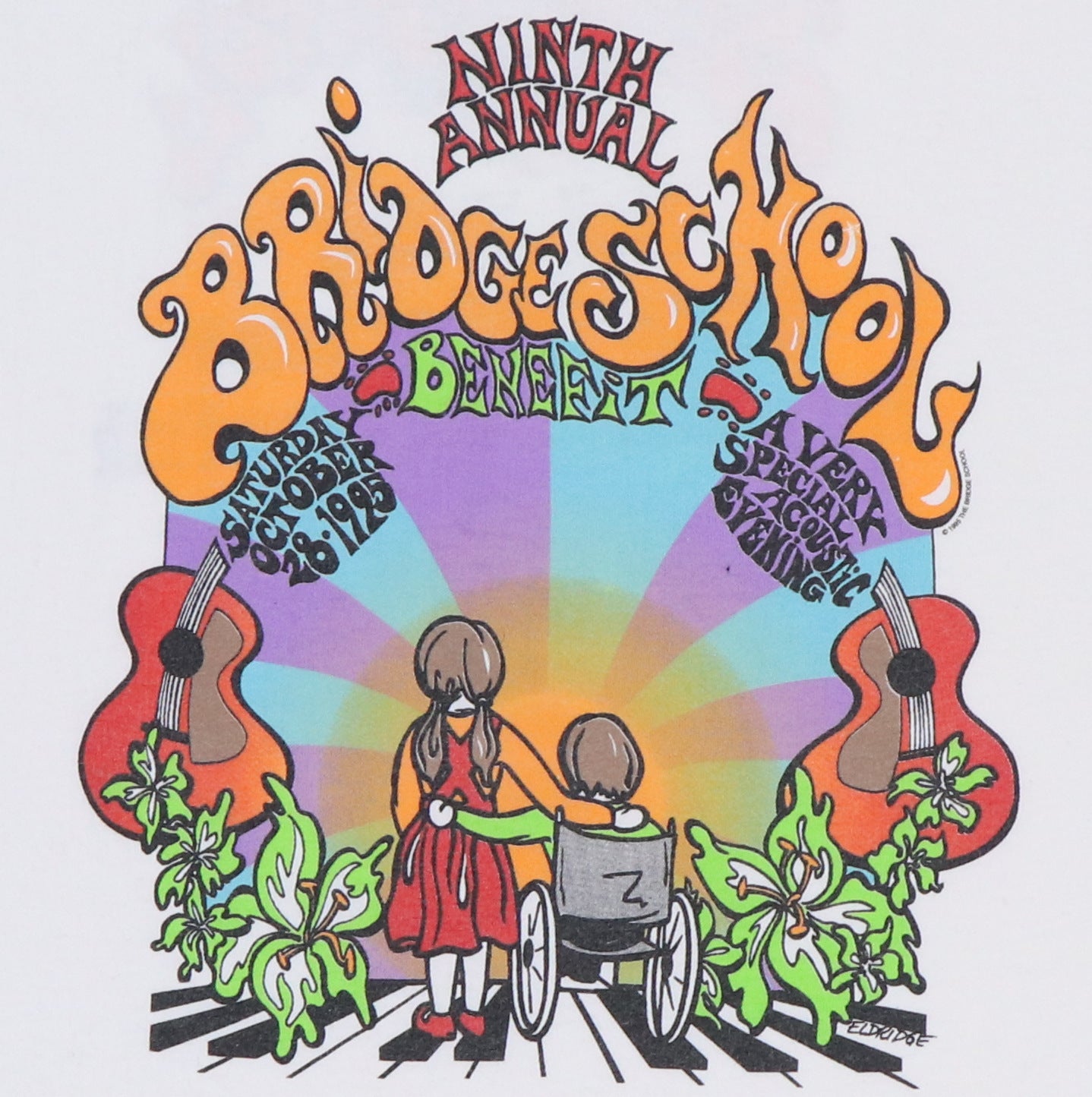1995 Bridge School Benefit Concert Shirt