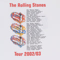 2002 Rolling Stones Tour Shirt