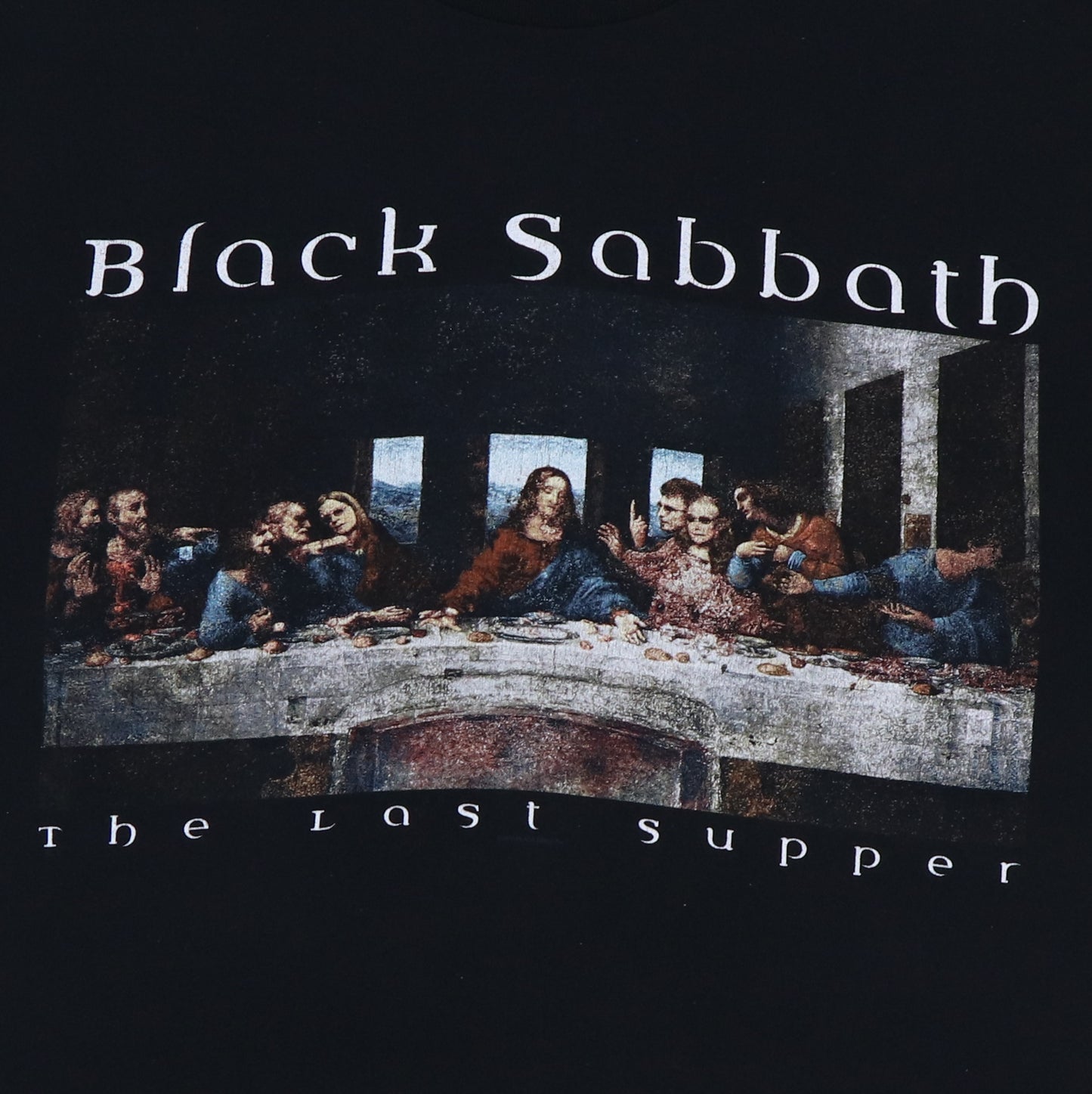 1999 Black Sabbath The Last Supper Tour Shirt