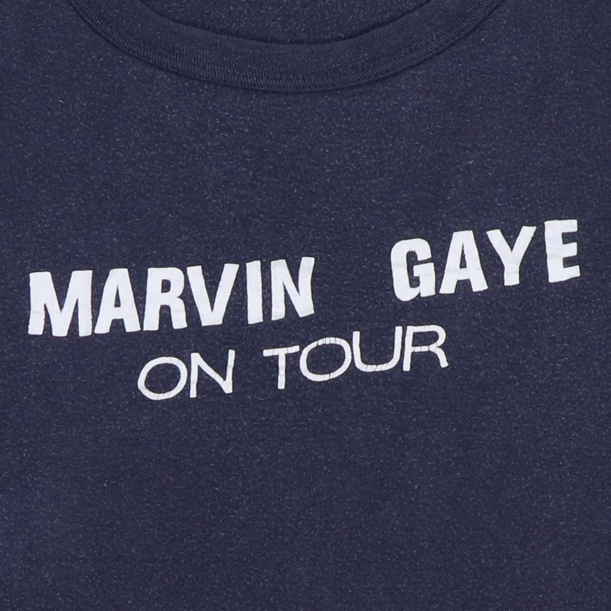 1970s Marvin Gaye On Tour Shirt
