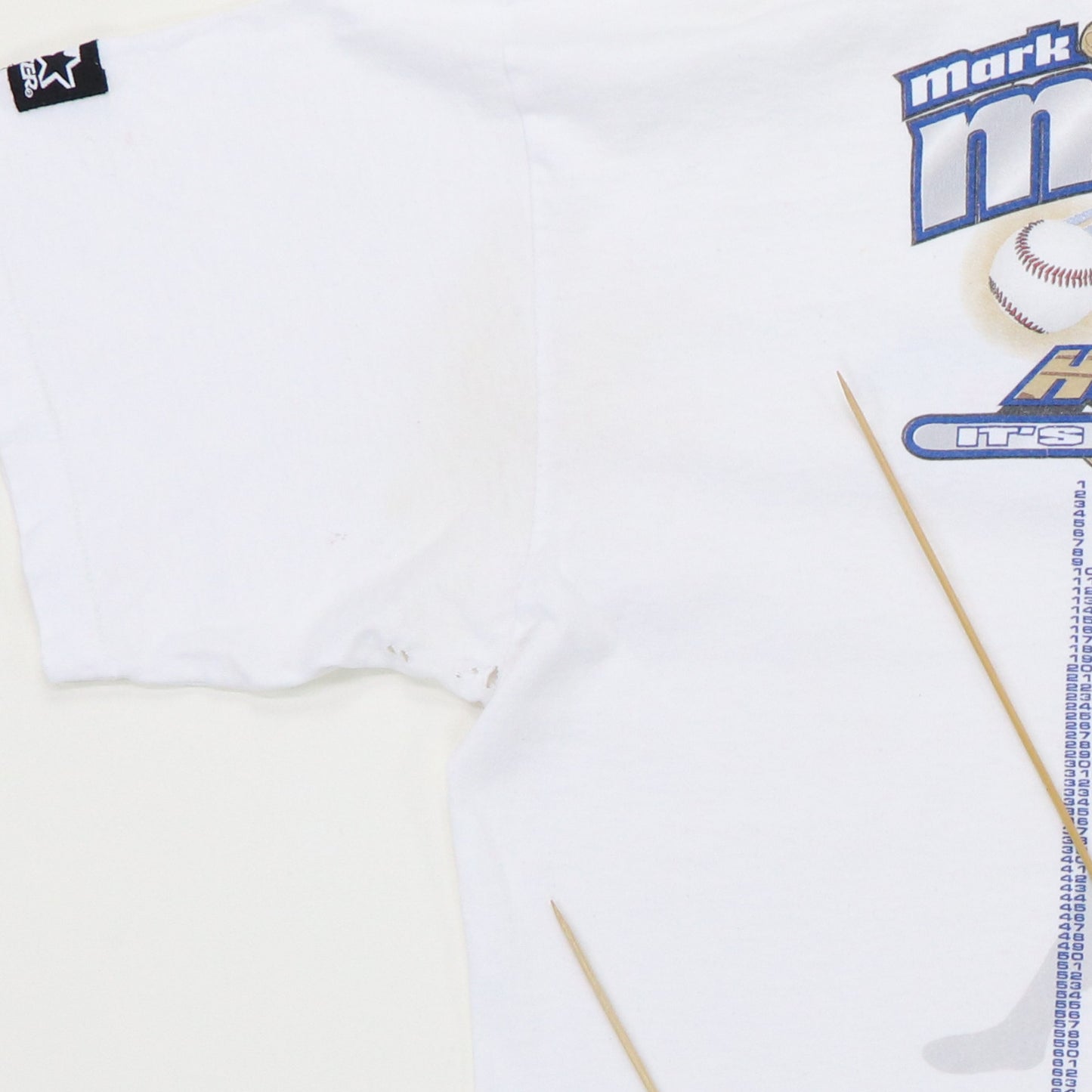1998 Mark McGwire 70 Home Runs Shirt