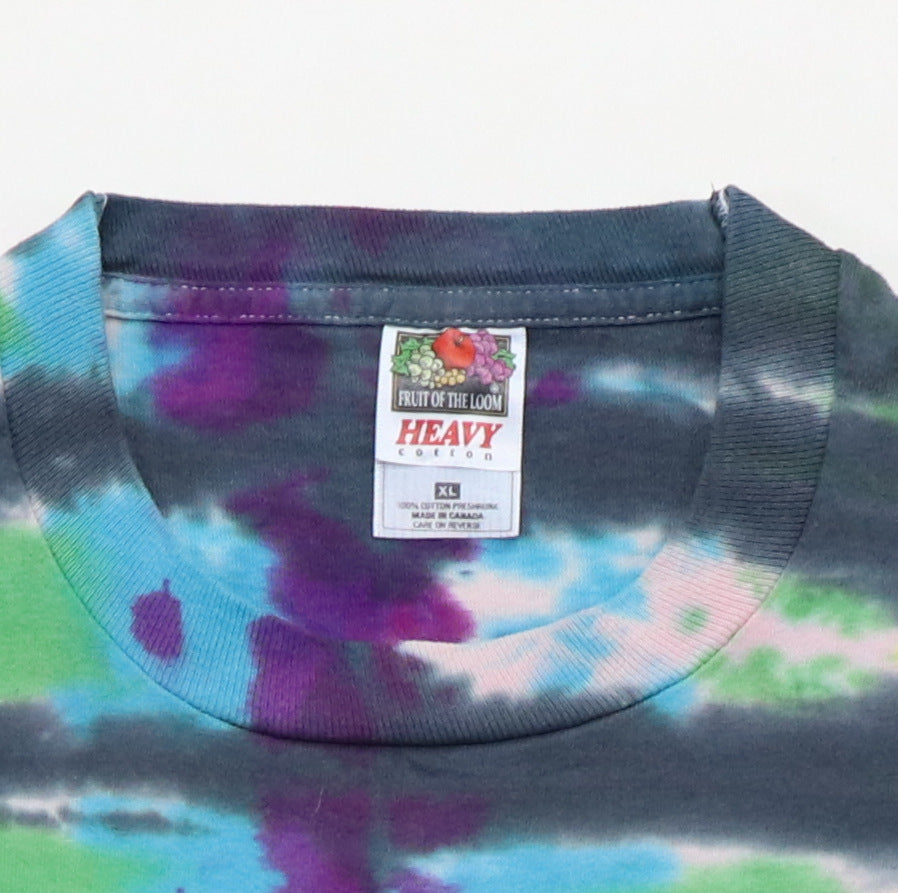 1996 Rush Test For Echo Tie Dye Tour Shirt