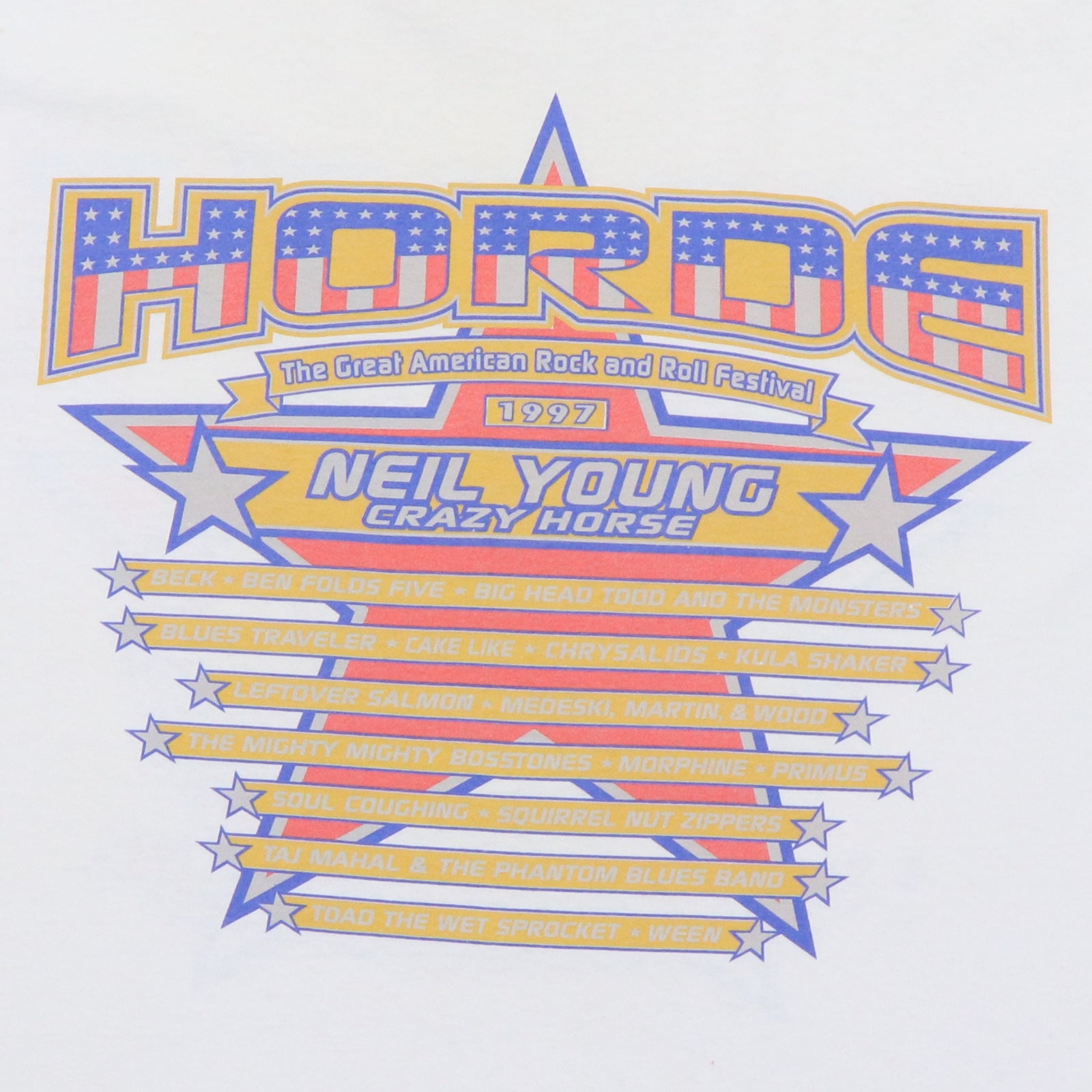 1997 Horde Music Festival Shirt | Authentic Vintage Tee – WyCo Vintage