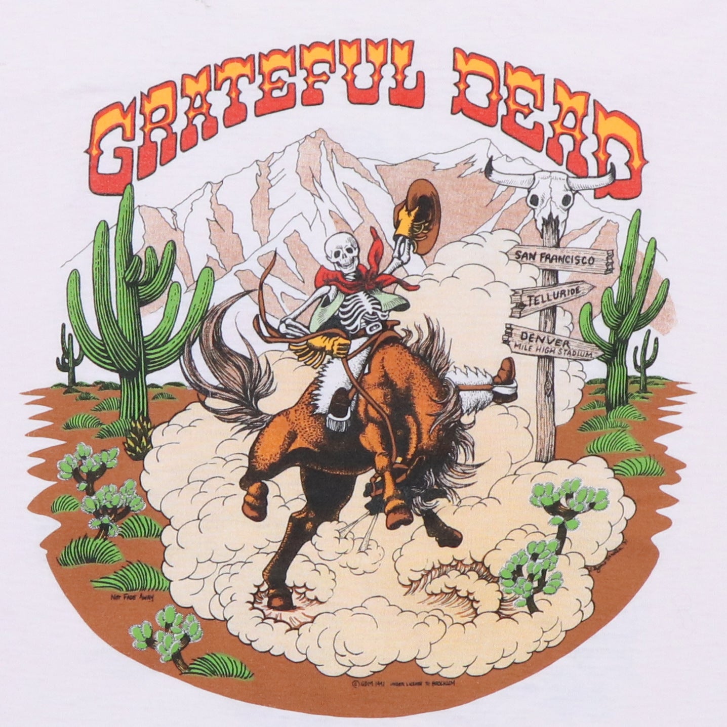 1991 Grateful Dead Summer Tour Shirt