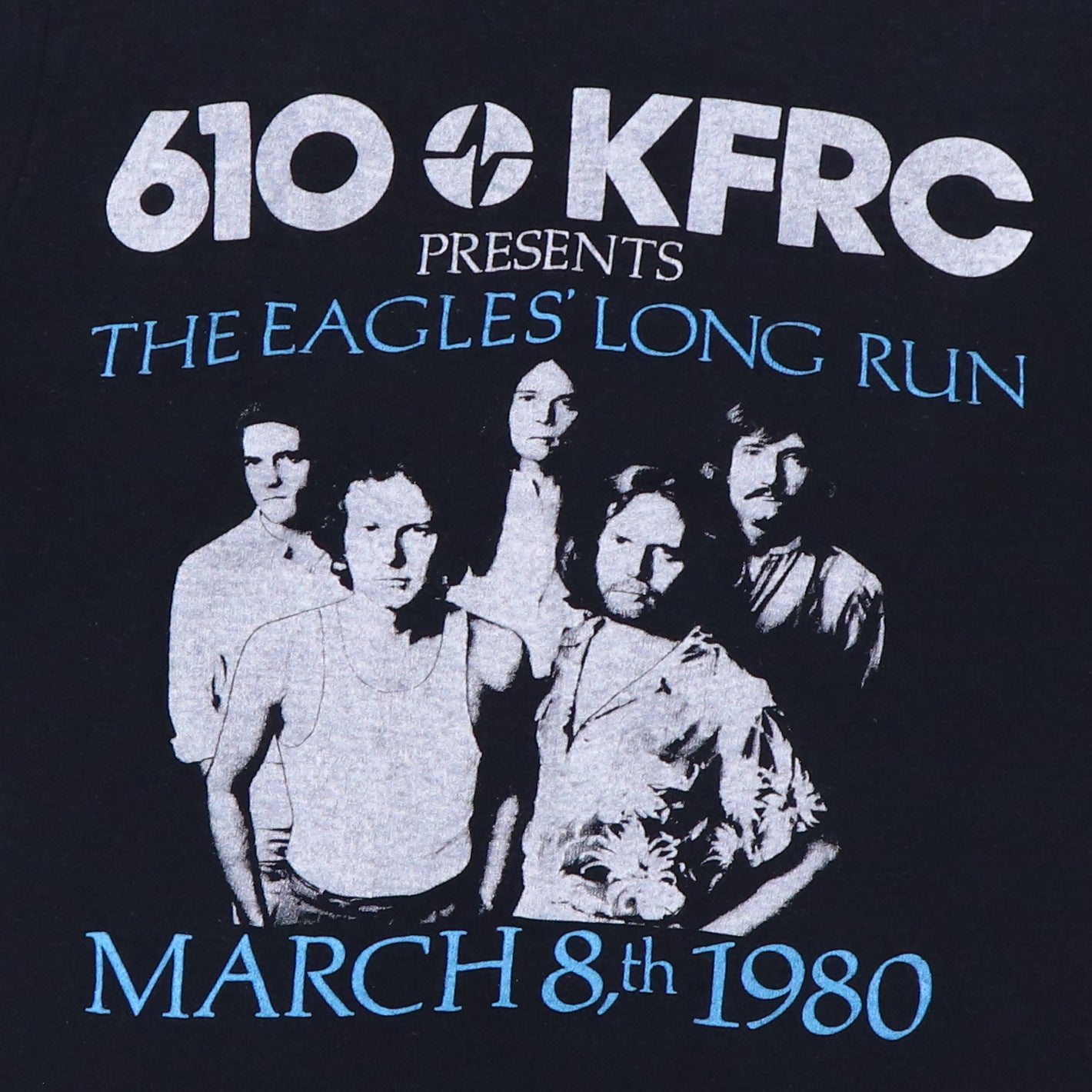 1980 Eagles Long Run Tour Vintage Tee Rare & Authentic