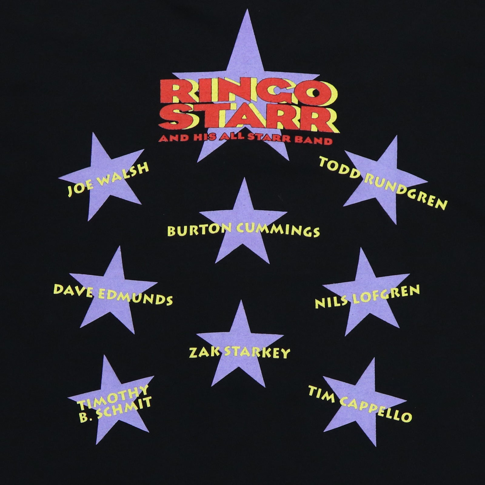 トップス RINGO 1992 Ringo Starr and His All Starr Band Tour Shirt | Authentic