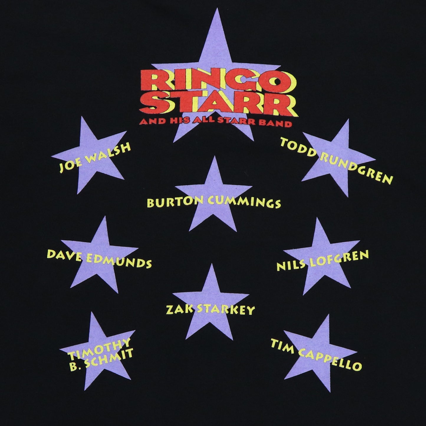 1992 Ringo Starr and His All Starr Band Tour Shirt