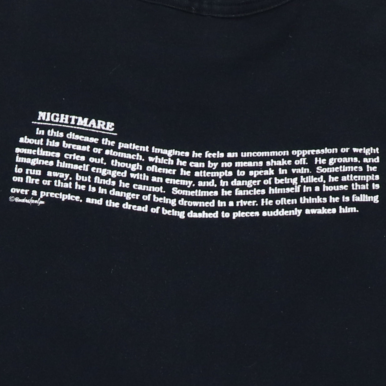 1990s Pearl Jam Nightmare Shirt
