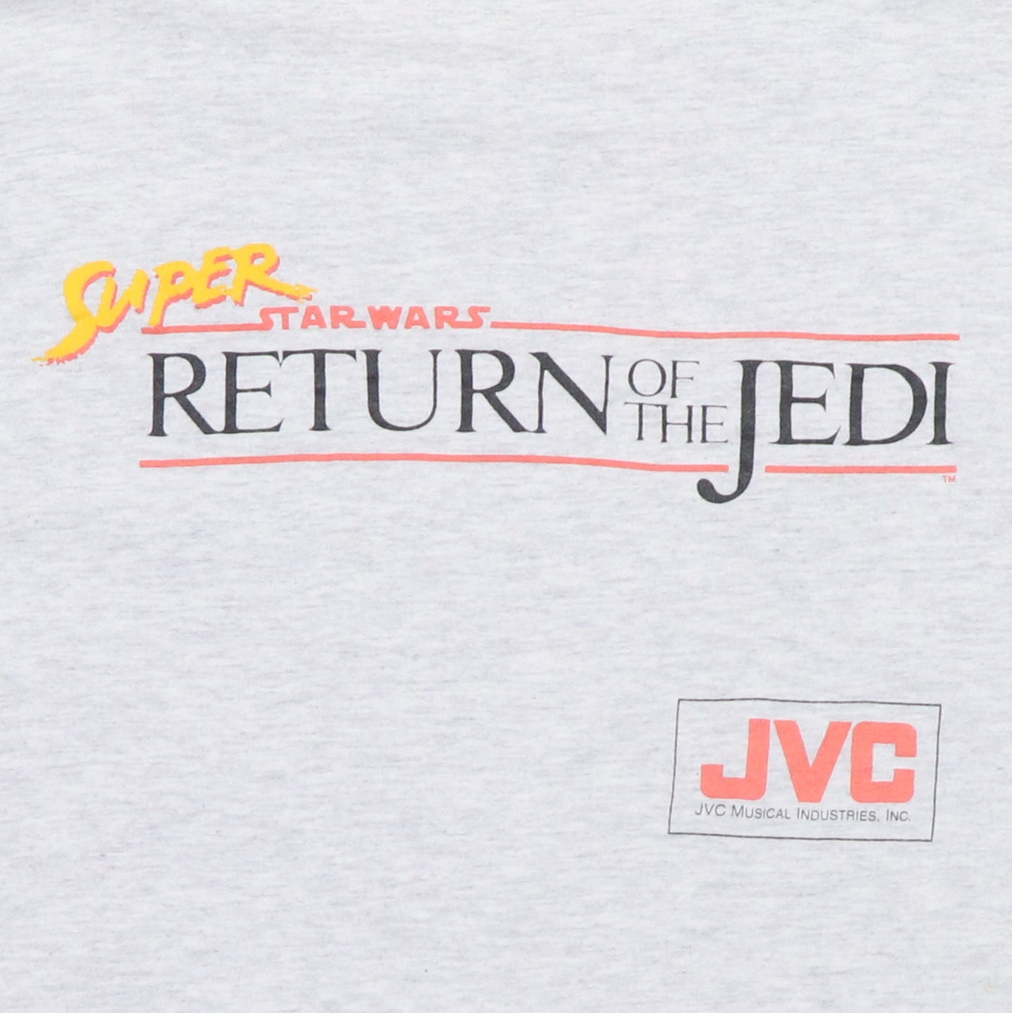 1994 Super Star Wars Super Nintendo Promo Shirt