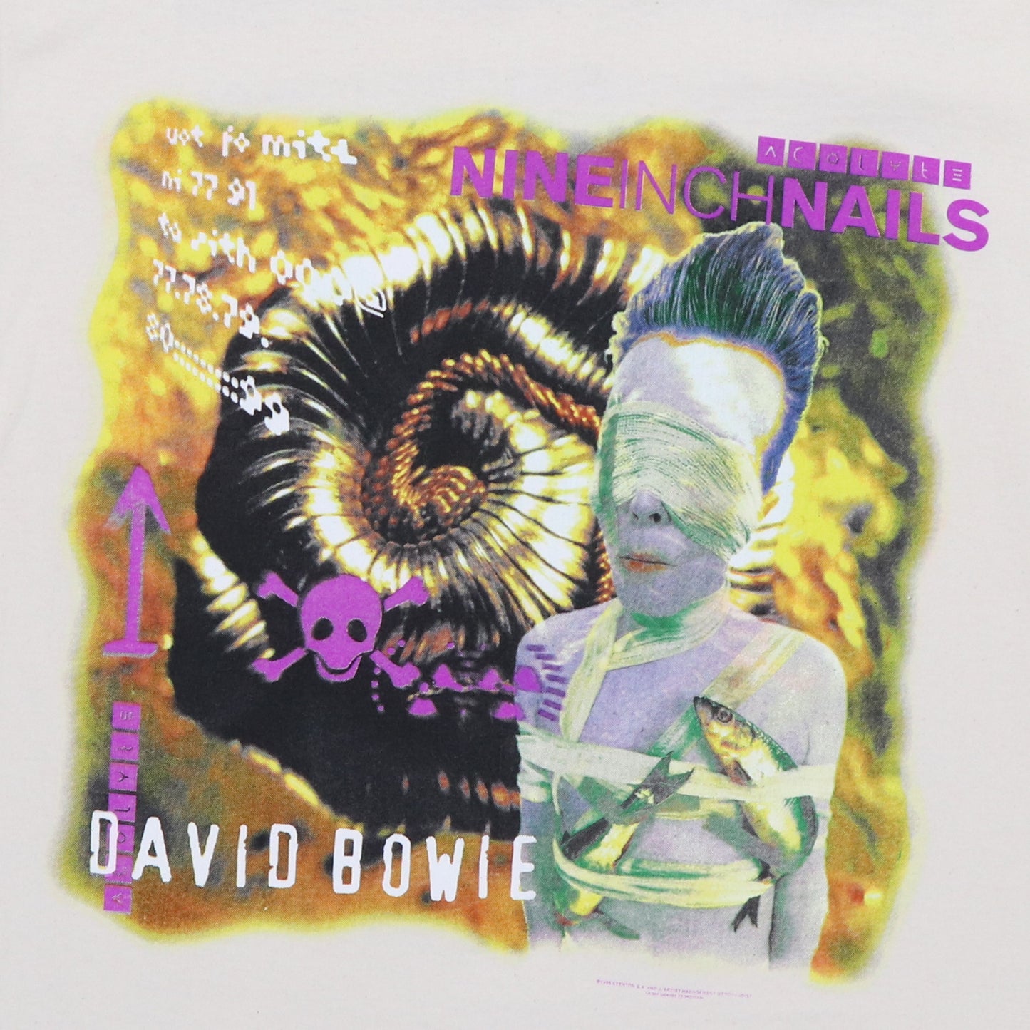 1995 Nine Inch Nails David Bowie Shirt