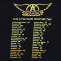 1997 Aerosmith Nine Lives North American Tour Shirt