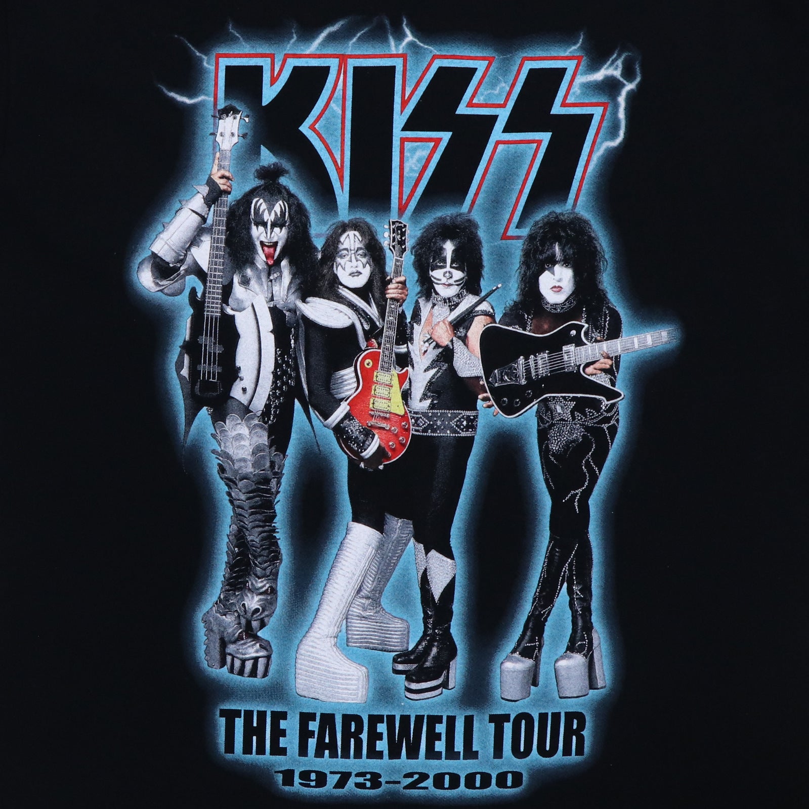 2000 Kiss Farewell Tour Shirt | Authentic Vintage Tee – WyCo Vintage