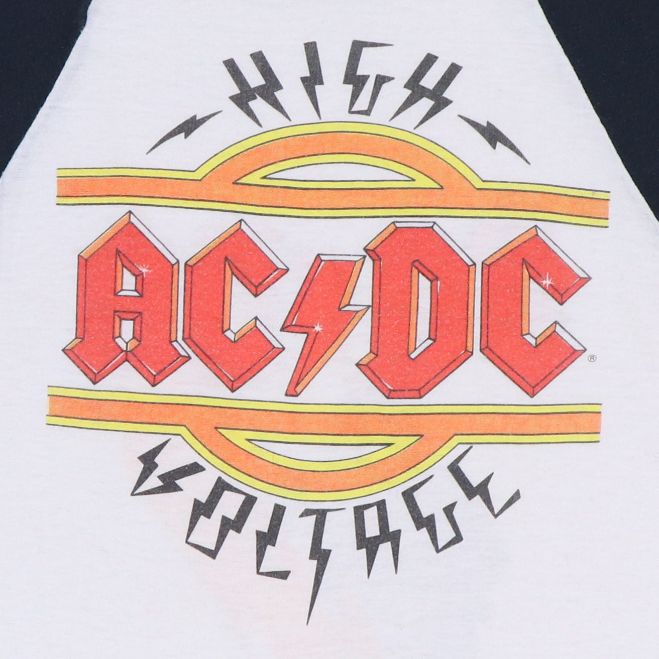 1970s ACDC High Voltage Jersey Shirt