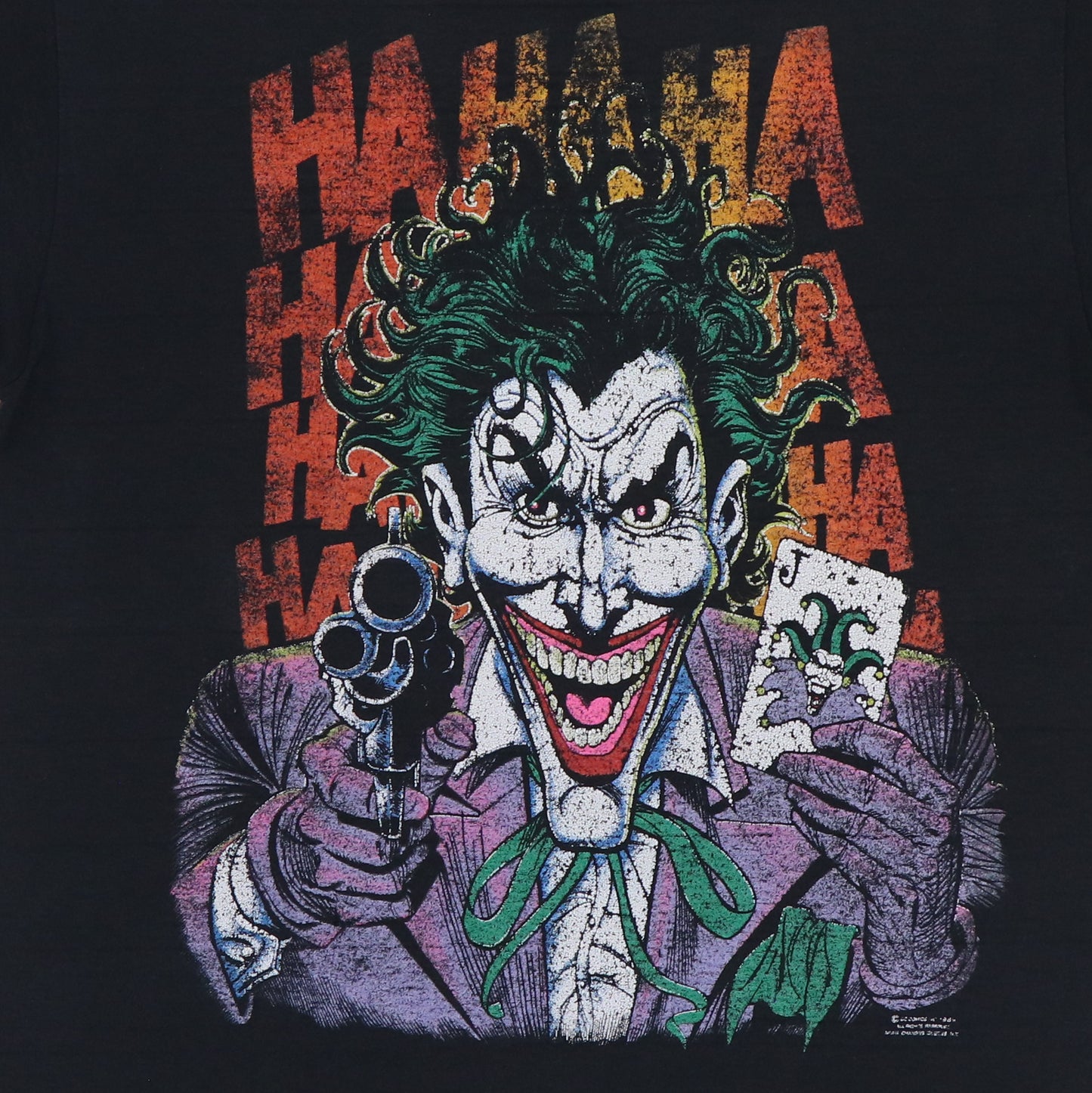 1989 The Joker HaHaHa DC Comics Shirt