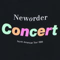 1989 New Order Concert Tour Shirt