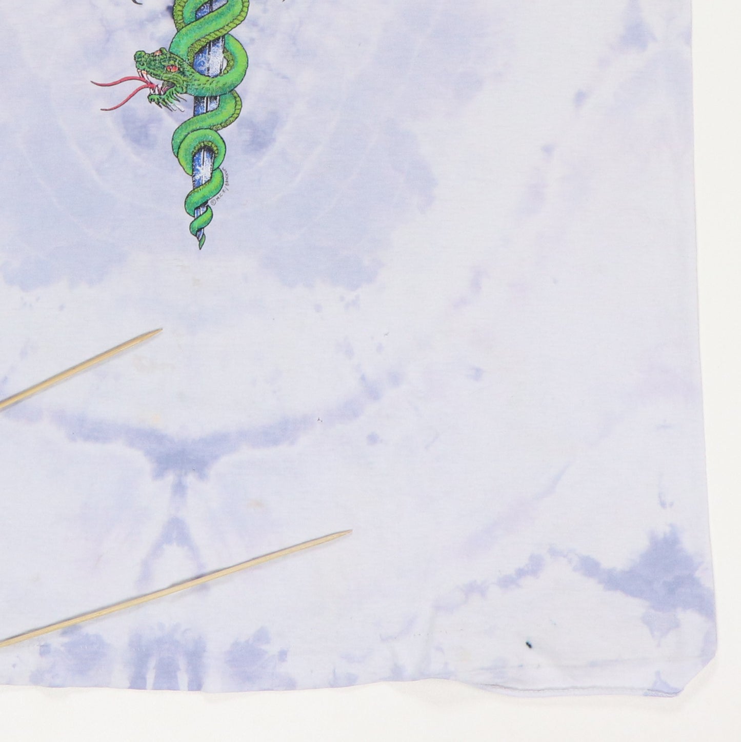 1989 Motley Crue Dr Feelgood Symmetria Tie Dye Shirt