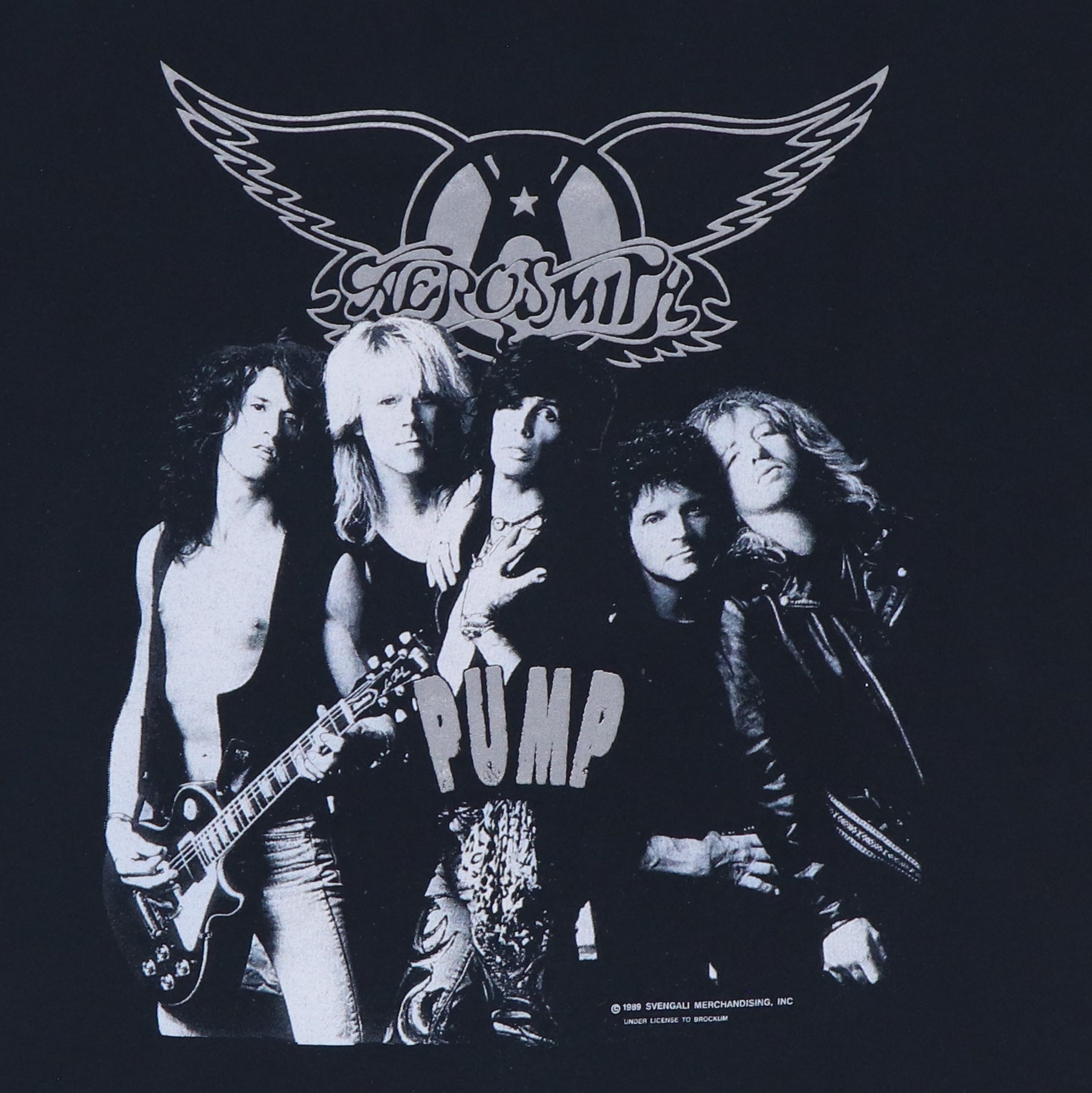 1989 Aerosmith Pump Tour Shirt | Authentic Vintage Tee – WyCo Vintage
