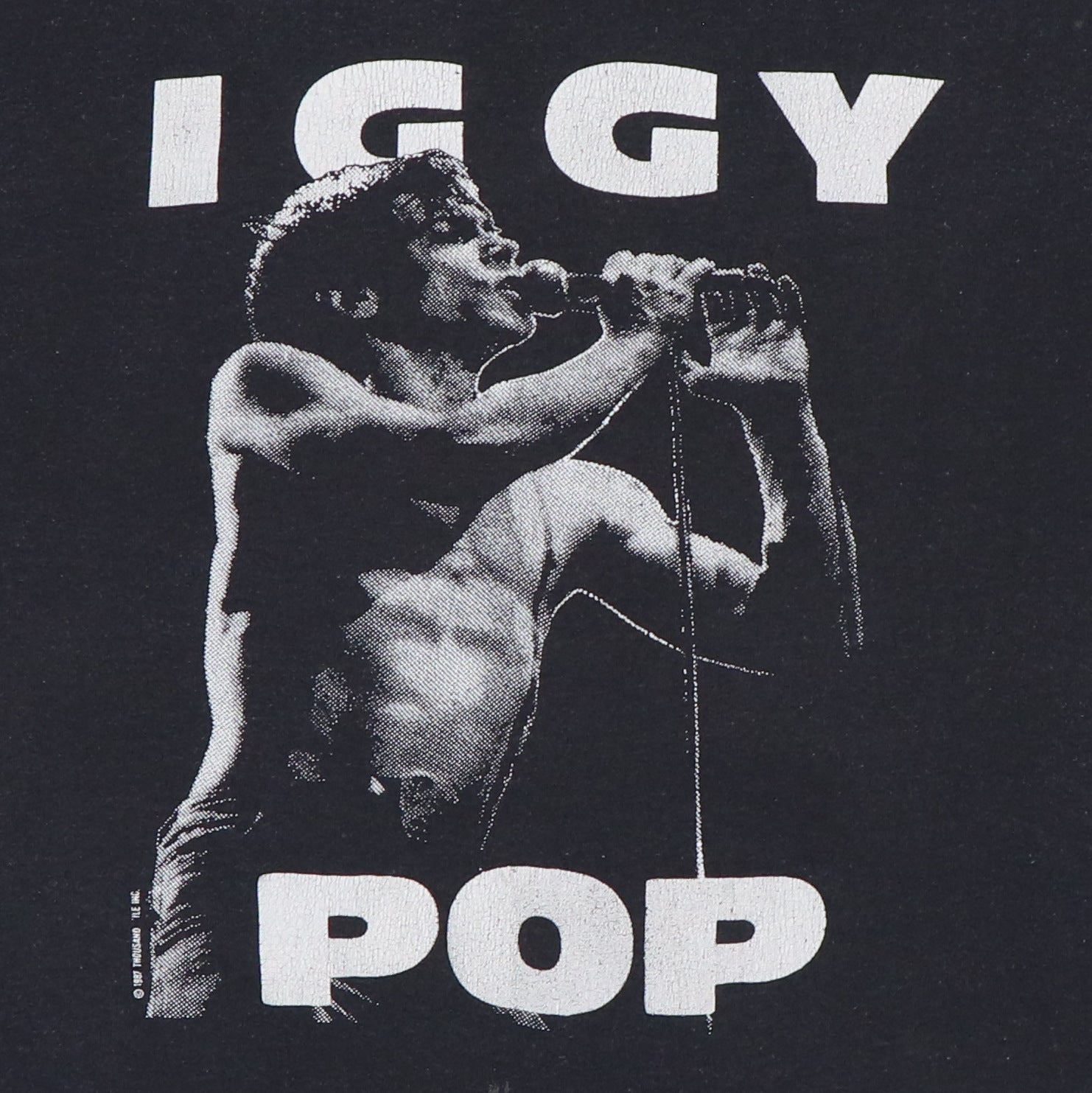 1987 Iggy Pop Wild One Tour Shirt | Authentic Vintage Tee – WyCo