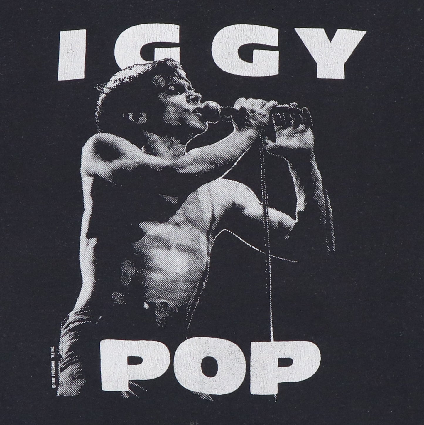 1987 Iggy Pop Wild One Tour Shirt