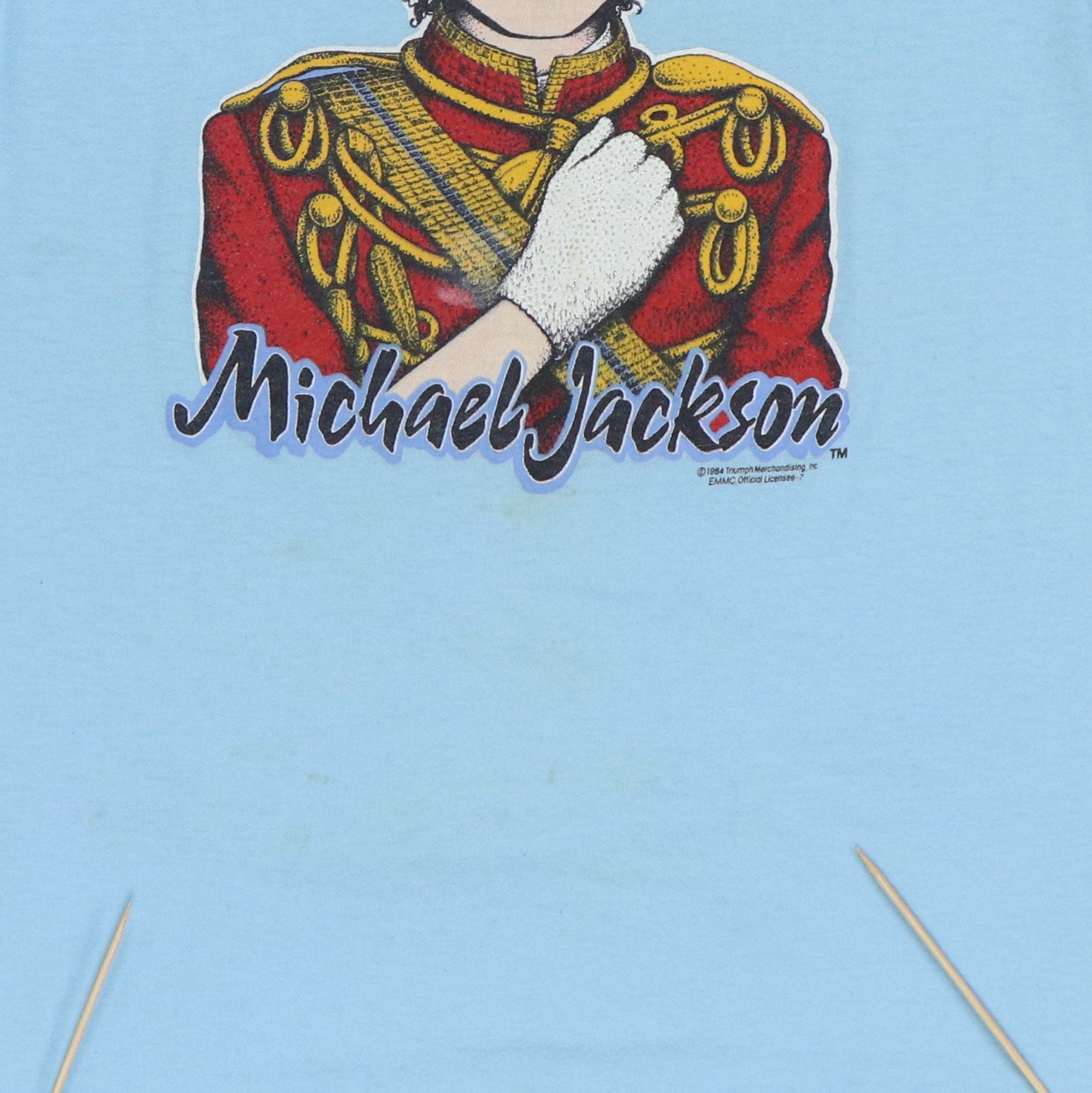 1984 Michael Jackson Sparkly Glove Shirt | Authentic Vintage Tee