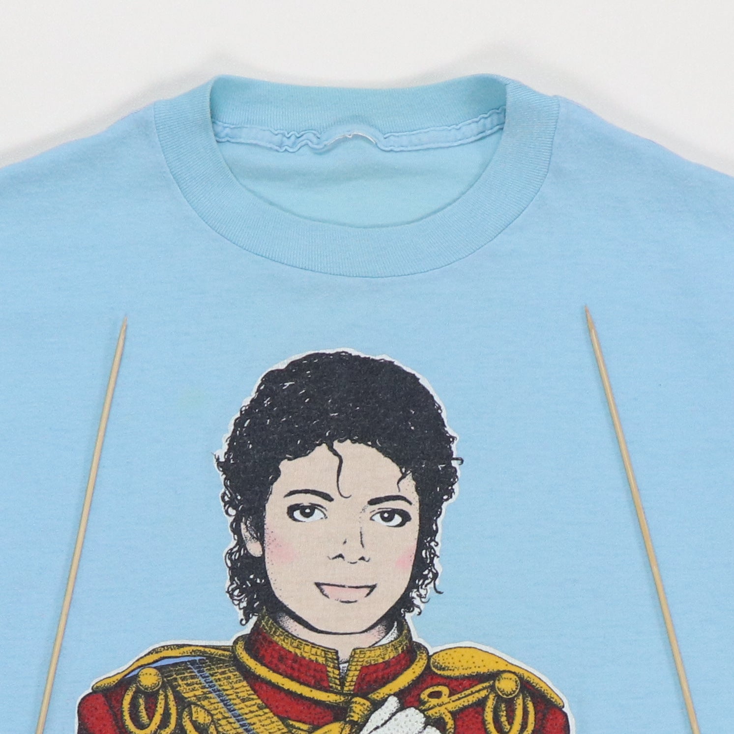 1984 Michael Jackson Sparkly Glove Shirt | Authentic Vintage Tee
