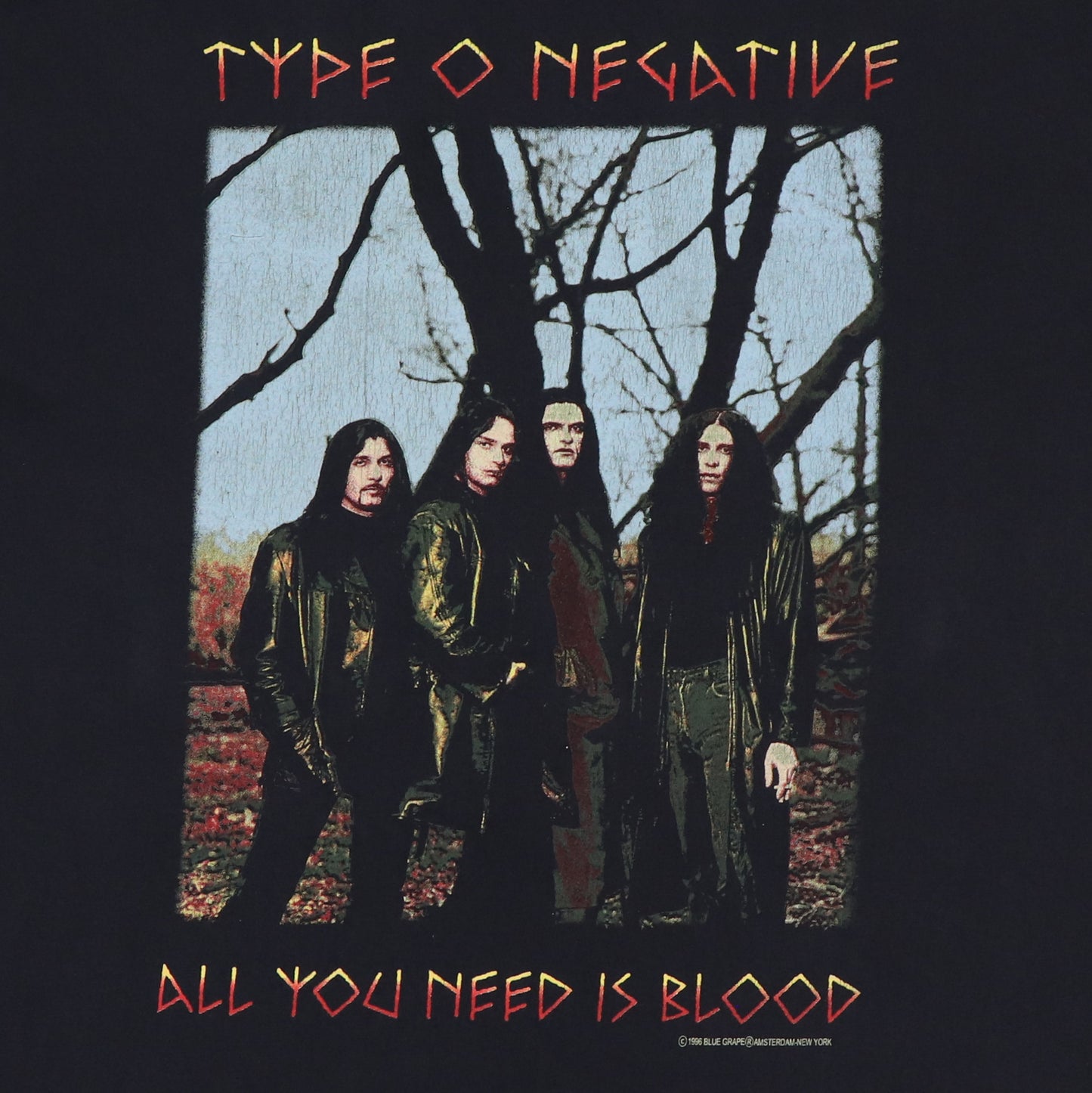 1996 Type O Negative All You Need Is Blood Shirt