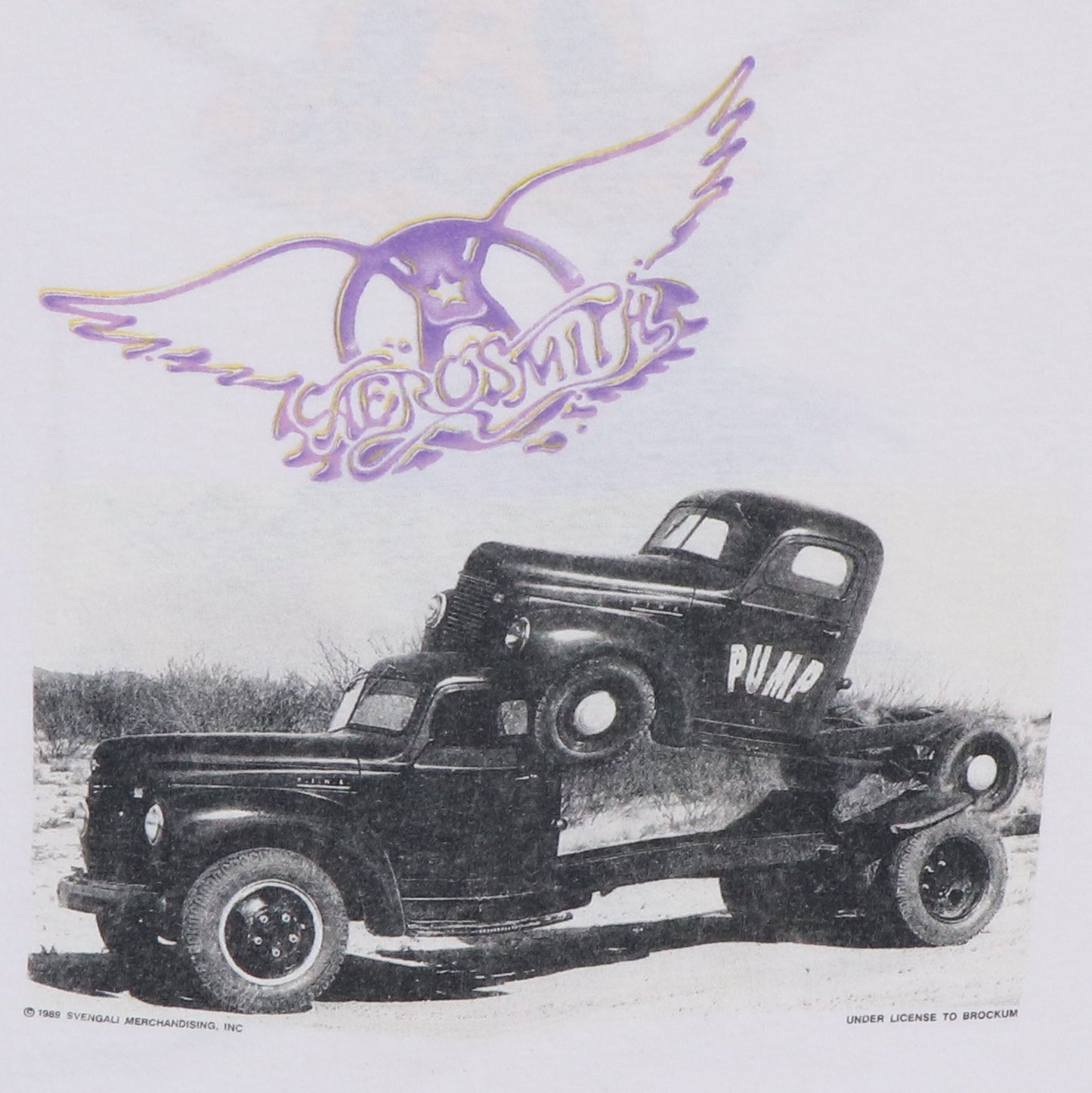1989 Aerosmith Pump Tour Shirt