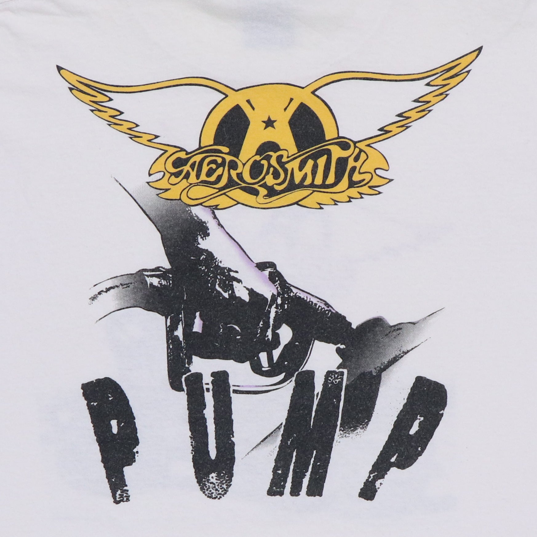 1989 Aerosmith Pump Tour Shirt | Authentic Vintage Tee – WyCo Vintage