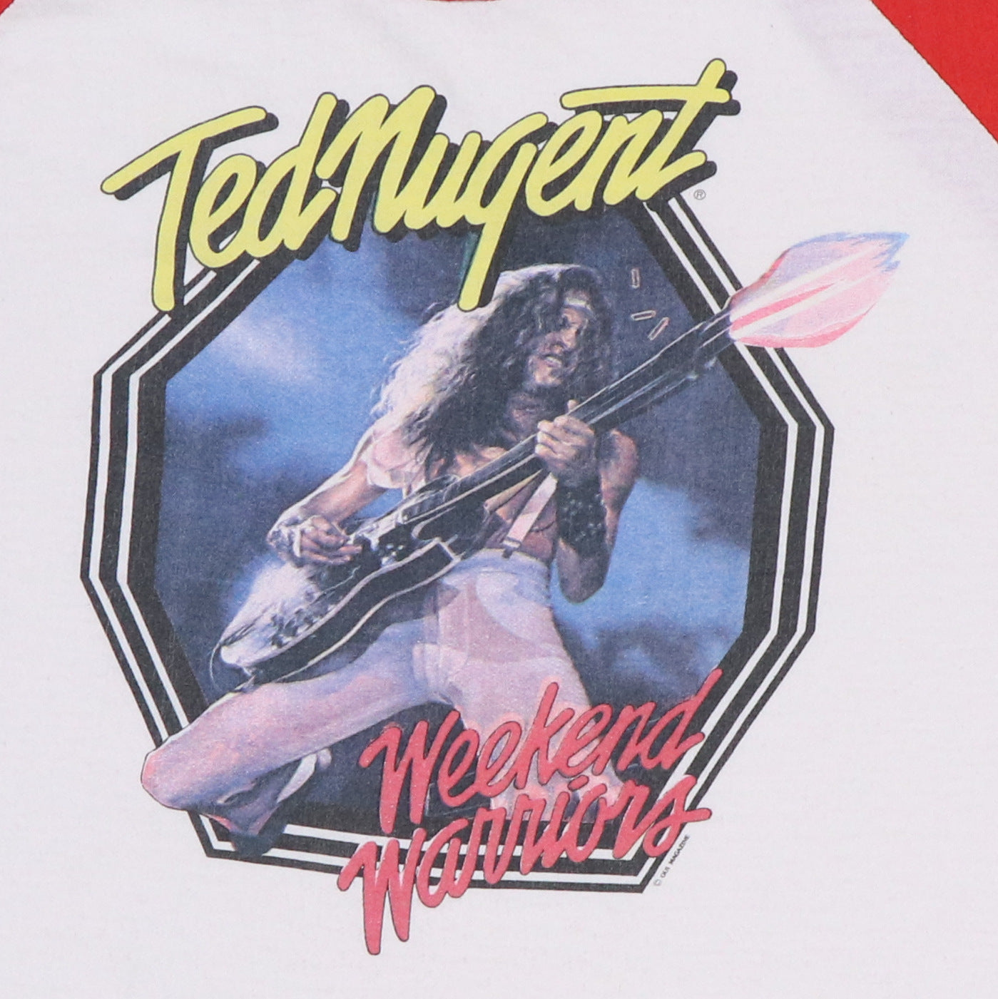 1978 Ted Nugent Weekend Warriors Jersey Shirt