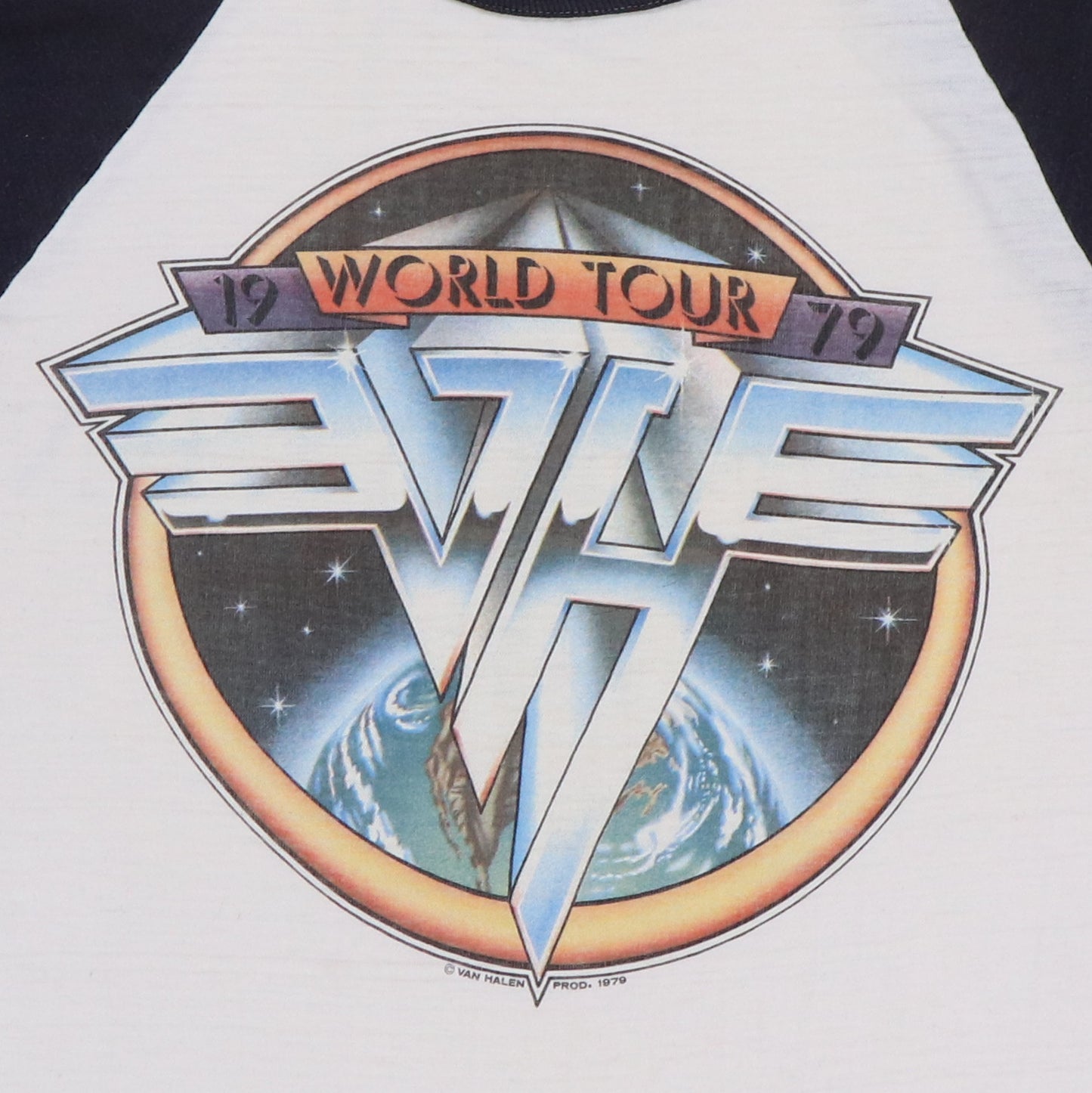 1979 Van Halen World Tour Jersey Shirt