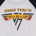 1981 Van Halen World Tour Jersey Shirt