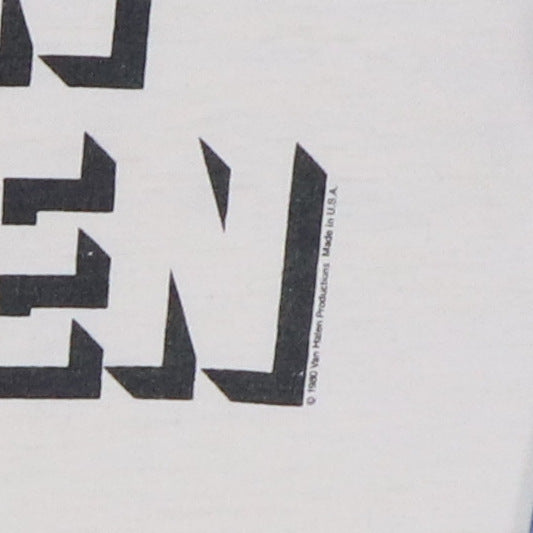 Van Halen - Invasion Tour '80 Heren T-shirt - Zwart Van Halen - Invasion Tour '80 Heren T-shirt - Zwart