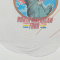 1983 The Police Synchronicity Tour Raglan Shirt Detail 4