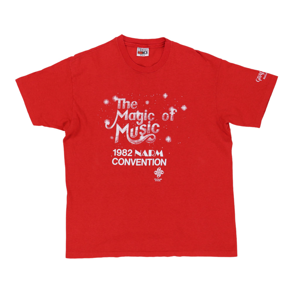 1982 The Magic Of Music NARM Convention Shirt