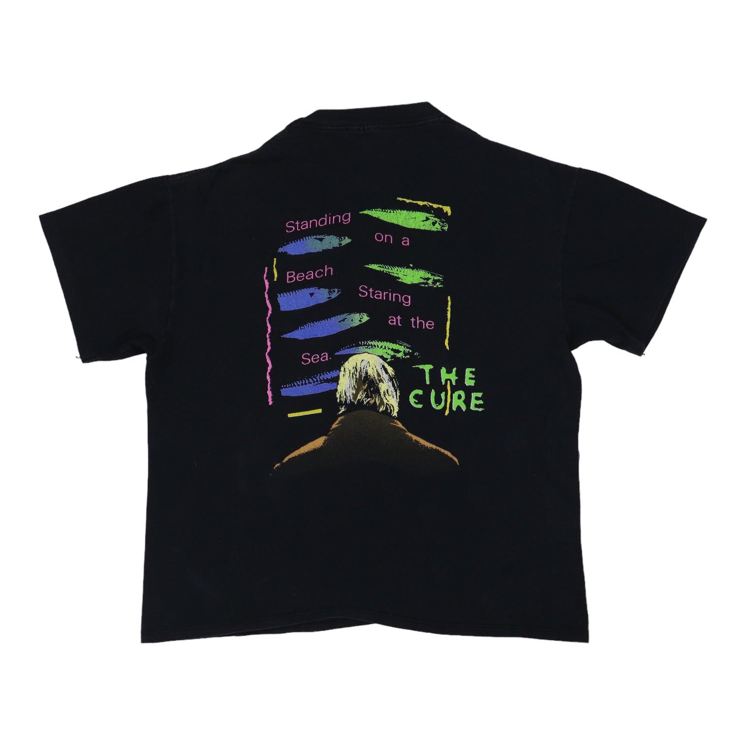 1988 The Cure Standing on A Beach Shirt – WyCo Vintage
