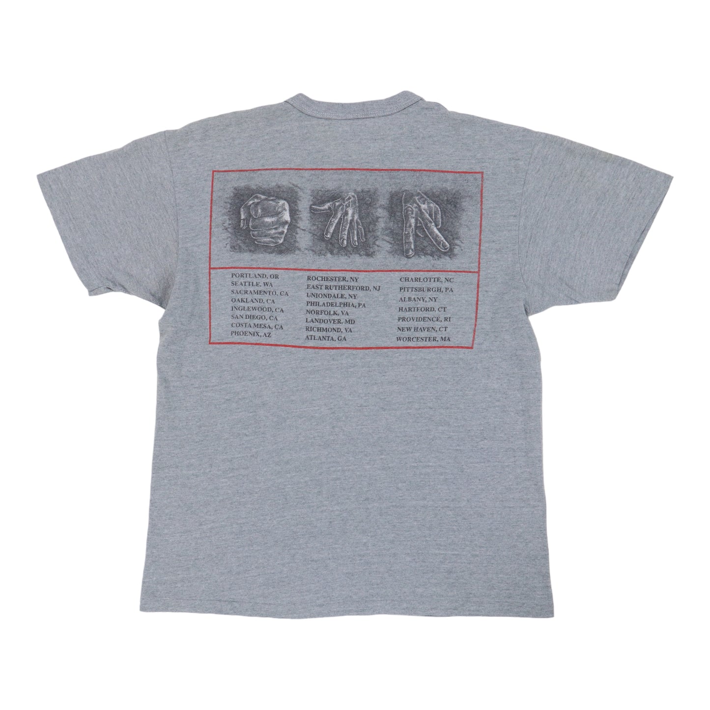 1990 Rush Presto Tour Shirt