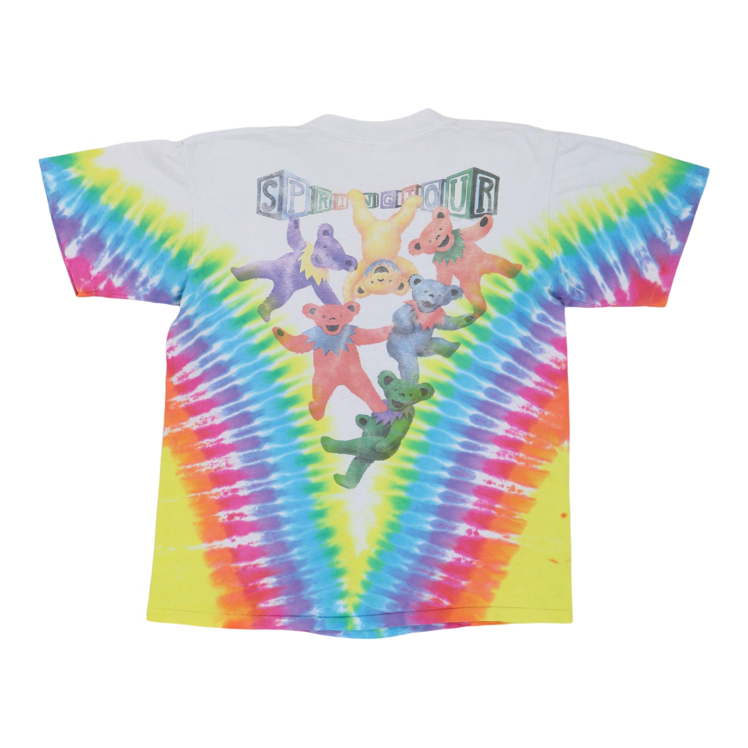 L.G.B. tie dye tシャツ archive 1991 Grateful Dead Spring Tour Liquid Blue Tie Dye Shirt