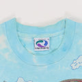 1993 Grateful Dead Amusement Park Liquid Blue Tie Dye Shirt