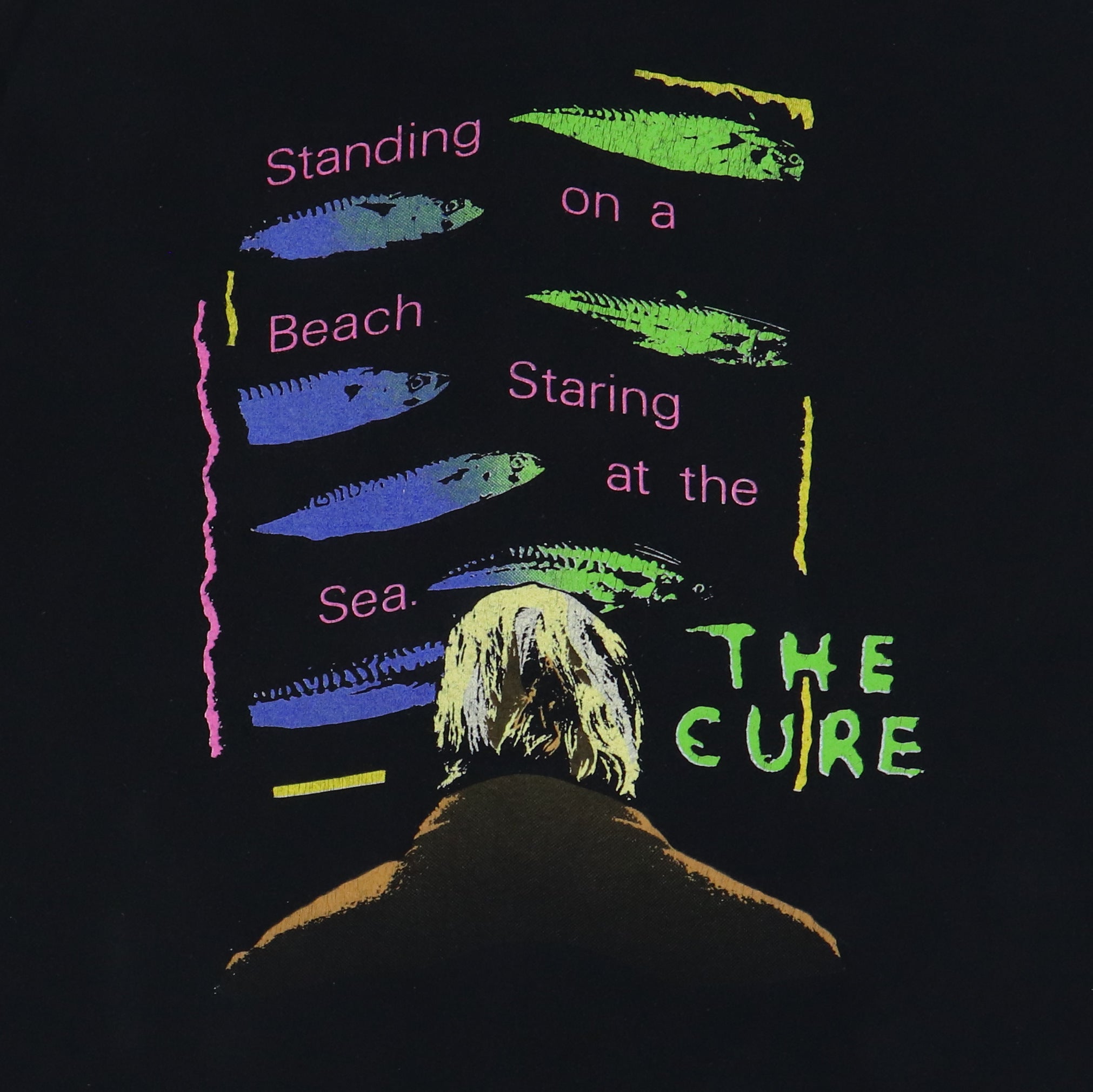 1988 The Cure Standing on A Beach Shirt | Authentic Vintage Tee